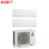 mitsubishi electric area occasione 5035 condizionatore dual split mitsubishi electric msz ay 912 con mxz 2f53vf r 32 wi fi integrato