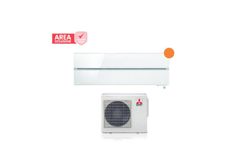 mitsubishi electric area occasioni 2852 condizionatore mitsubishi electric kirigamine style 12000 btu msz ln35vgv pearl white r 32 wi fi integrato