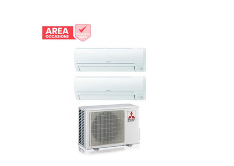 mitsubishi electric area occasioni 3156 condizionatore dual split mitsubishi electric smart msz hr 912 con mxz 2ha50vf r 32 wi fi optional