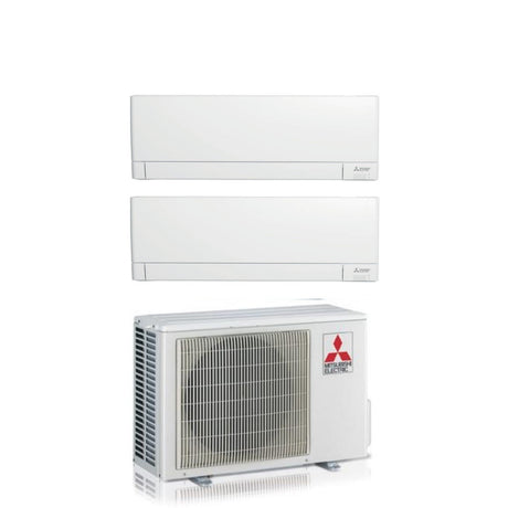 mitsubishi electric area occasioni climatizzatore condizionatore mitsubishi electric dual split inverter linea plus serie msz ay 99 con mxz 2f33vf r 32 wi fi integrato 90009000