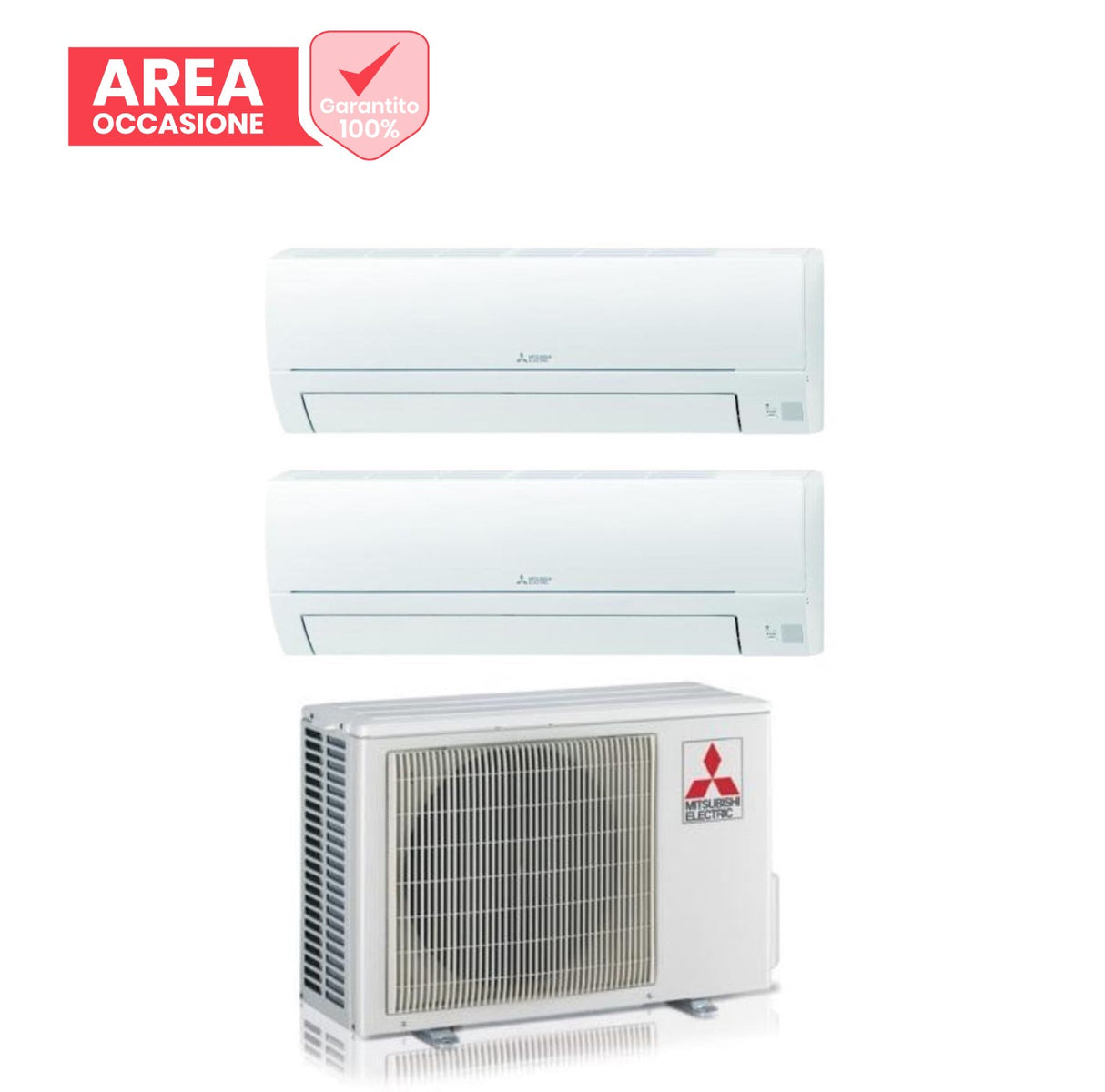mitsubishi electric area occasioni climatizzatore condizionatore mitsubishi electric dual split inverter serie smart msz hr 99 con mxz 2ha50vf r 32 wi fi optional 90009001