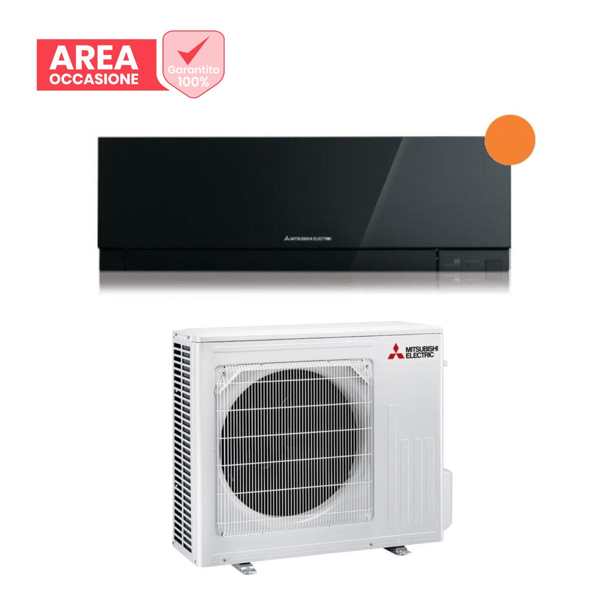 mitsubishi electric area occasioni climatizzatore condizionatore mitsubishi electric inverter kirigamine zen r 32 black 18000 btu msz ef50vgkb nero wi fi integrato