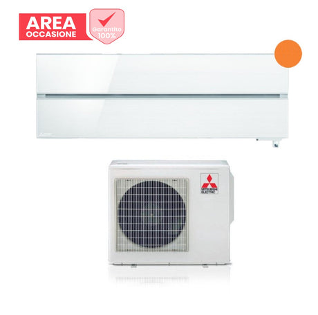 mitsubishi electric area occasioni climatizzatore condizionatore mitsubishi electric inverter serie kirigamine style 18000 btu msz ln50vgv pearl white r 32 wi fi integrato classe a bianco perla