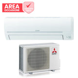 mitsubishi electric area occasioni climatizzatore condizionatore mitsubishi electric inverter serie smart msz hr 9000 btu msz hr25vf r 32 wi fi optional classe aa 16