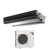 mitsubishi electric climatizzatore condizionatore mitsubishi electric canalizzato canalizzabile inverter media prevalenza 34000 btu pead sm100jal puz sm100vka monofase r 32 wi fi optional