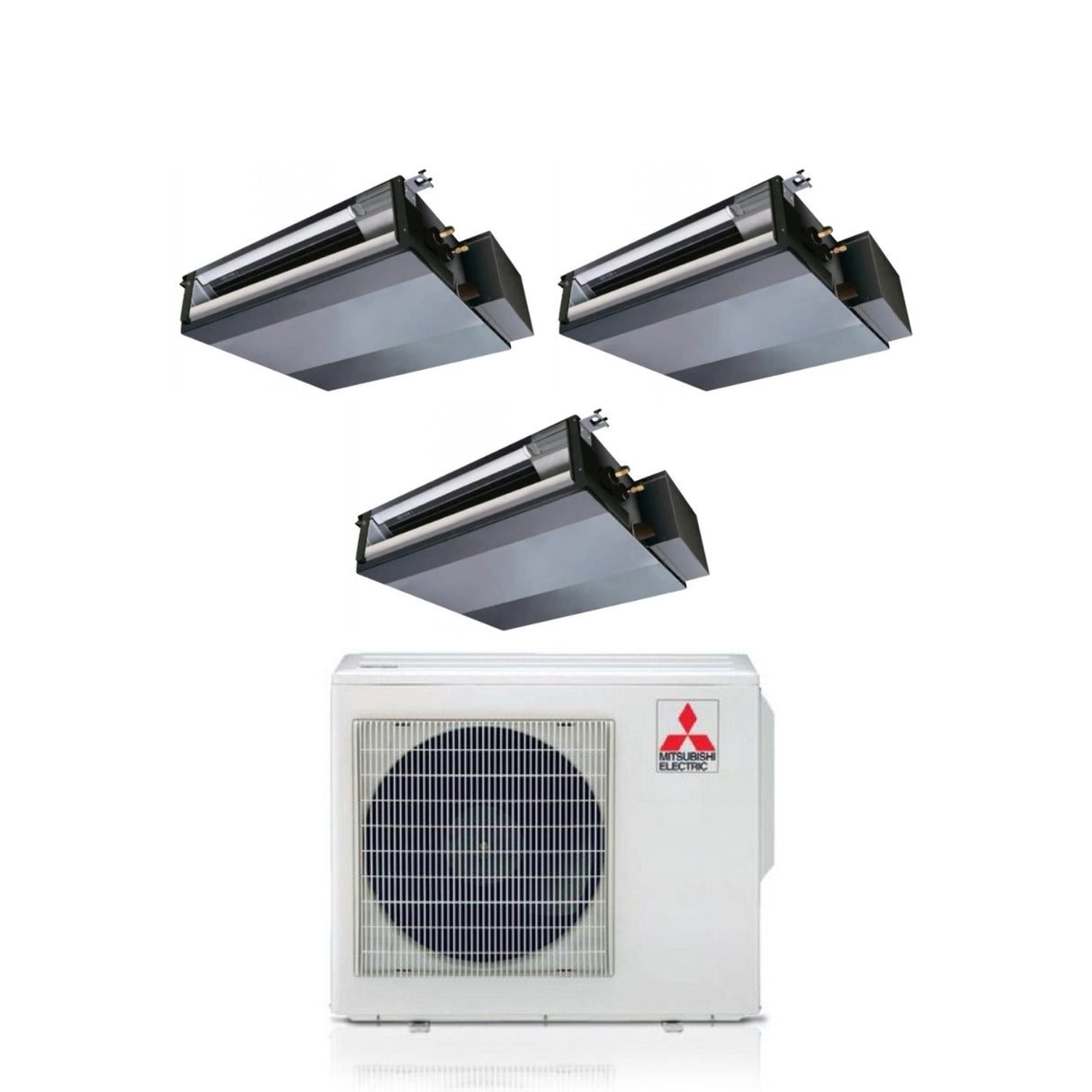 mitsubishi electric climatizzatore condizionatore mitsubishi electric canalizzato canalizzabile trial split inverter 9918 con mxz 4f72vf r 32 wi fi optional 9000900018000