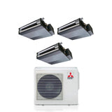 mitsubishi electric climatizzatore condizionatore mitsubishi electric canalizzato canalizzabile trial split inverter 9918 con mxz 4f72vf r 32 wi fi optional 9000900018000