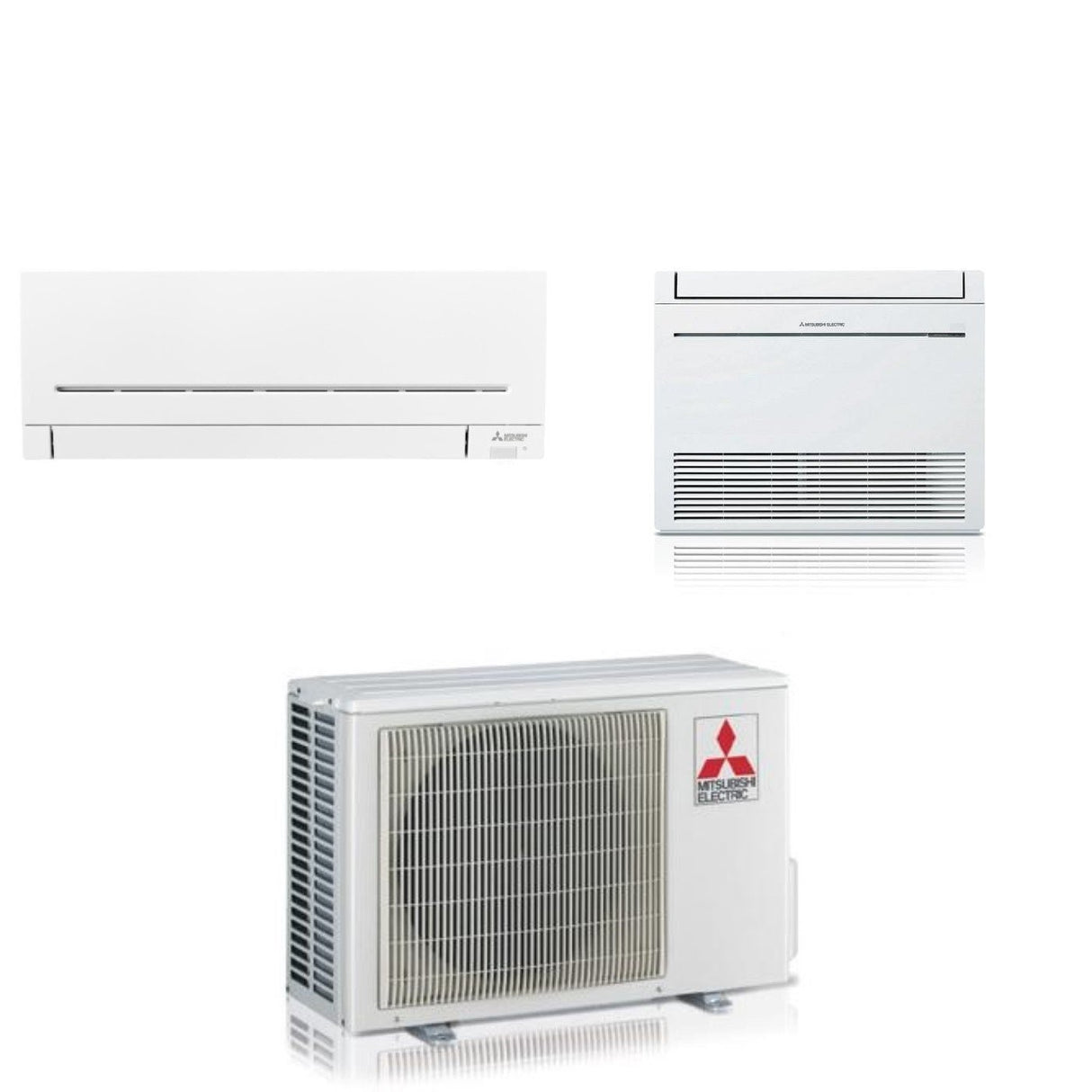 mitsubishi electric climatizzatore condizionatore mitsubishi electric dual split inverter serie ap vgk 7000 pavimento 12000 con mxz 2f42vf r 32 wi fi 700012000 ean 8059657017901