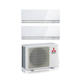 mitsubishi electric climatizzatore condizionatore mitsubishi electric dual split inverter serie kirigamine zen white msz ef 912 con mxz 2f53vf r 32 wi fi integrato colore bianco 900012000 ean 8059657018793