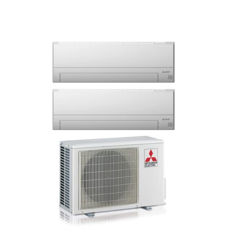 mitsubishi electric climatizzatore condizionatore mitsubishi electric dual split inverter serie msz bt 77 con mxz 2f33vf r 32 wi fi optional 70007000