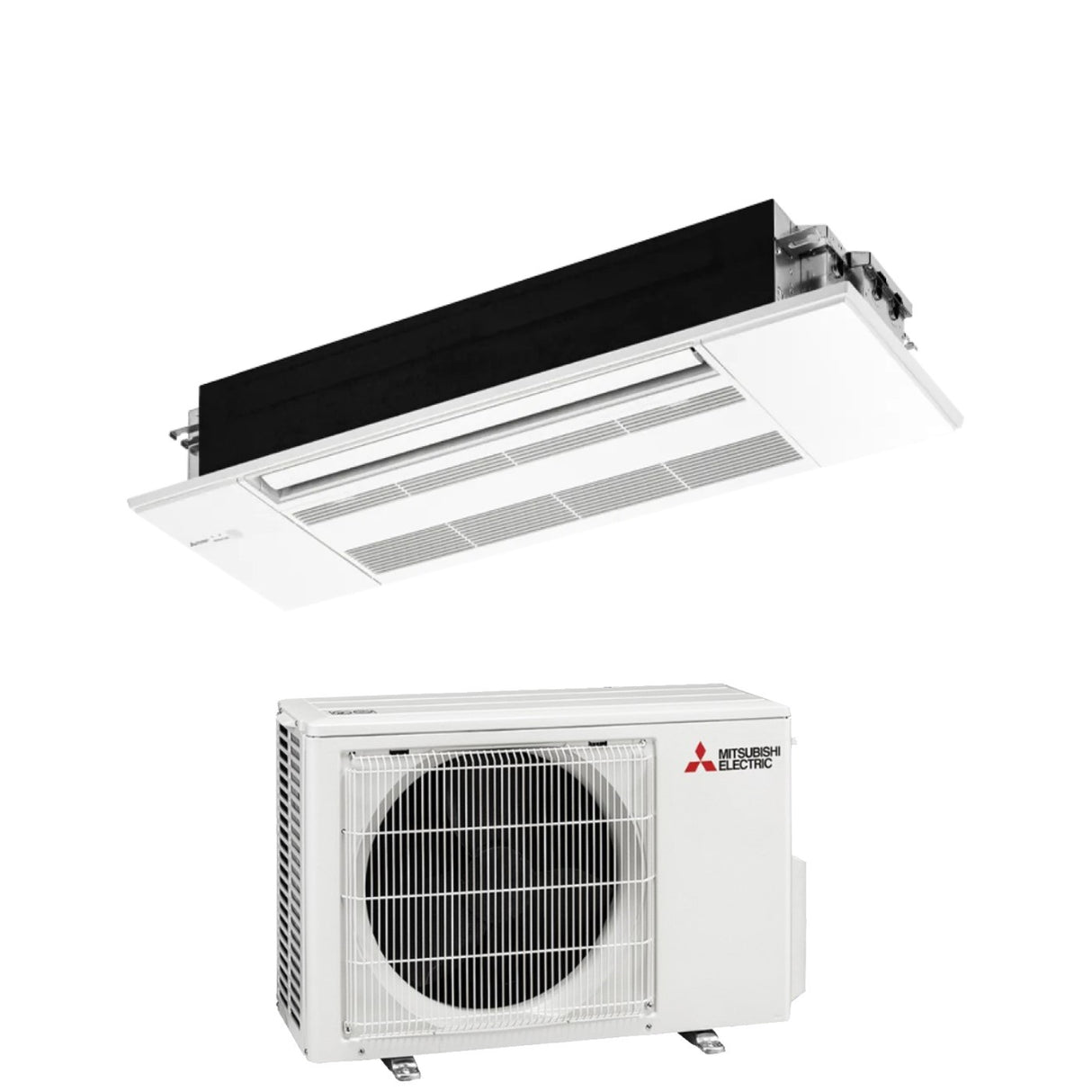 mitsubishi electric climatizzatore condizionatore mitsubishi electric inverter cassetta 1 via 12000 btu mlz kp35vf r 32 novita wi fi optional slz kp