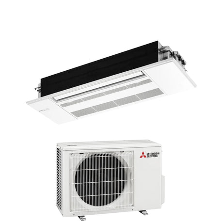 mitsubishi electric climatizzatore condizionatore mitsubishi electric inverter cassetta 1 via 12000 btu mlz kp35vf r 32 novita wi fi optional slz kp