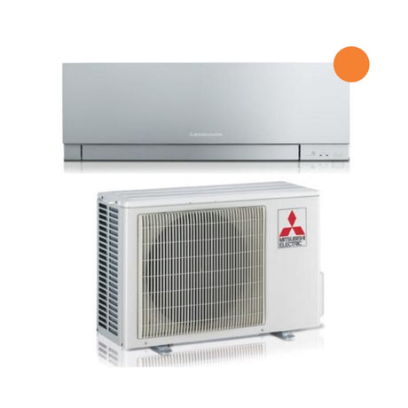 mitsubishi electric climatizzatore condizionatore mitsubishi electric inverter kirigamine zen r 32 silver 15000 btu msz ef42vgks argento wi fi integrato novita ean 8059657000811