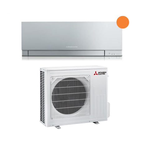 mitsubishi electric climatizzatore condizionatore mitsubishi electric inverter kirigamine zen r 32 silver 18000 btu msz ef50vgks argento wi fi integrato novita ean 8059657004284