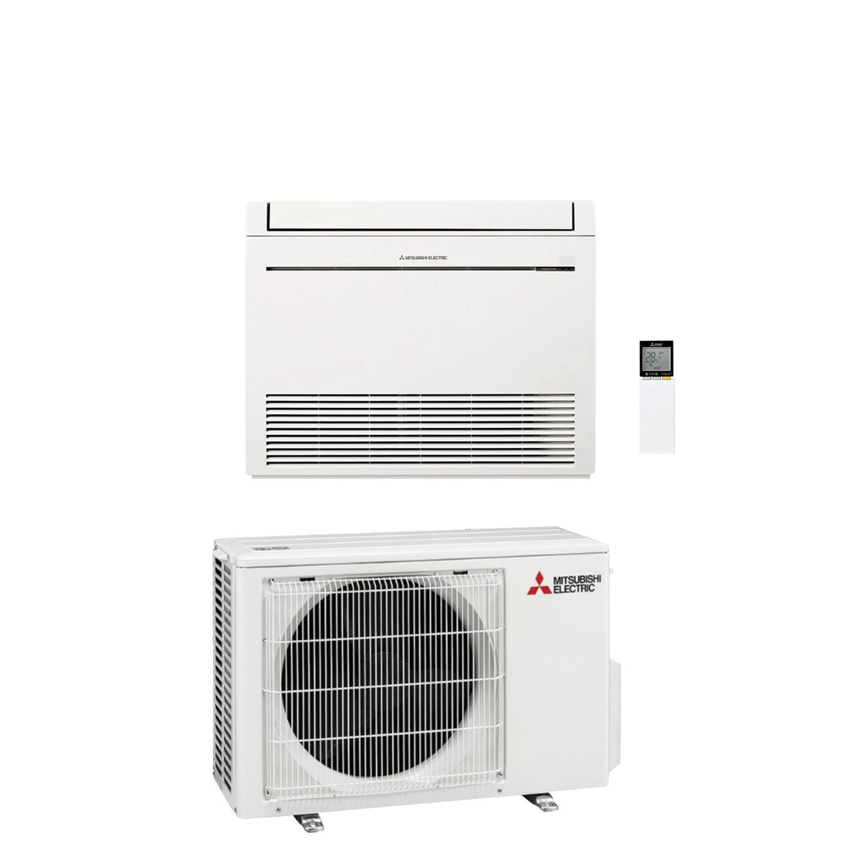 mitsubishi electric climatizzatore condizionatore mitsubishi electric inverter pavimento mfz kt50 18000 btu gas r 32 wi fi optional novita