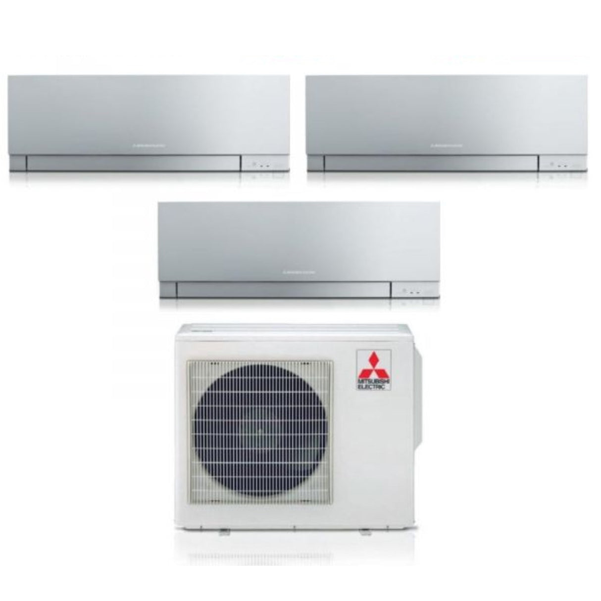 mitsubishi electric climatizzatore condizionatore mitsubishi electric trial split inverter serie kirigamine zen silver msz ef 7715 con mxz 3f54vf r 32 wi fi integrato colore argento 7000700015000