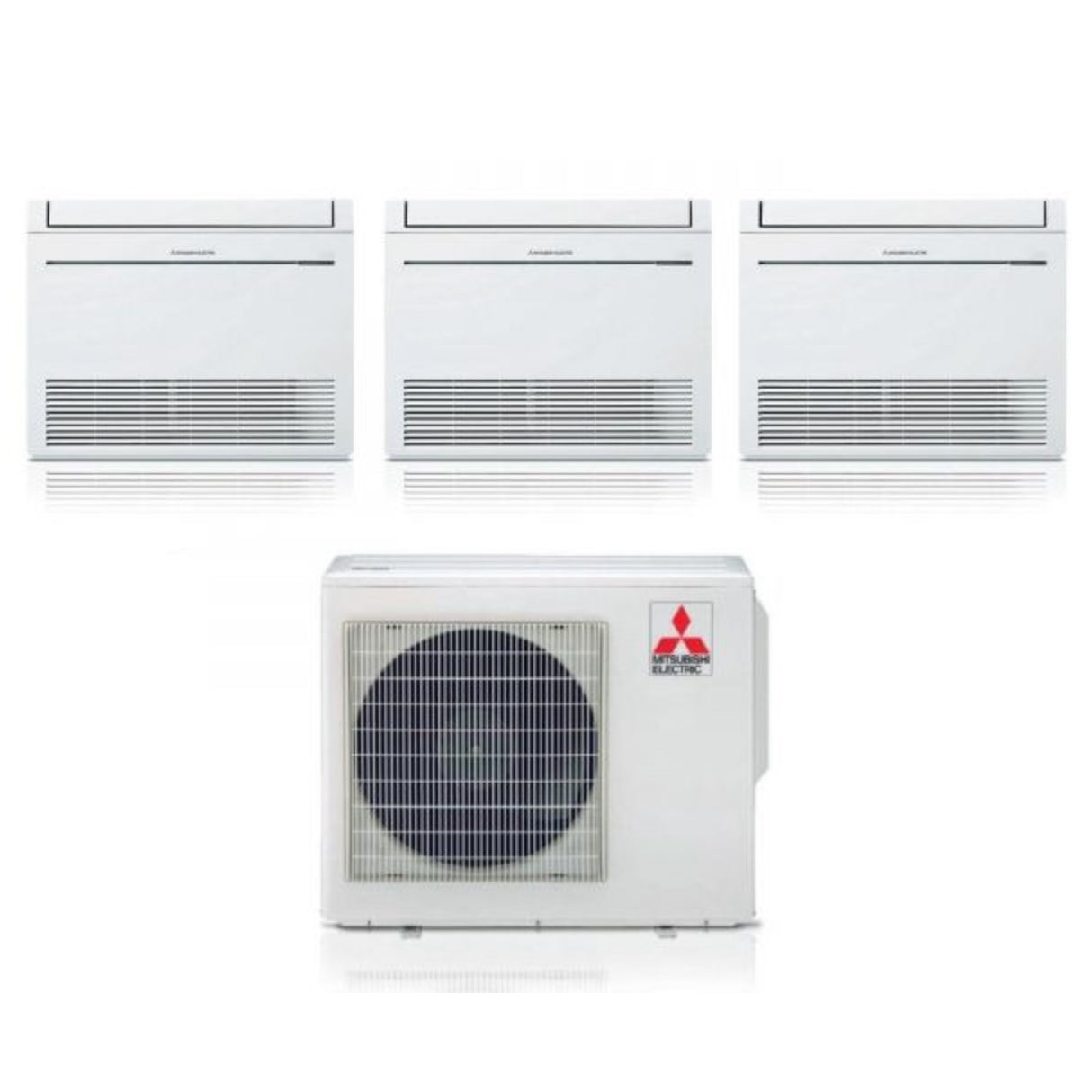 mitsubishi electric climatizzatore condizionatore mitsubishi pavimento trial split inverter serie mfz kt 9918 con mxz 3f68vf3 r 32 9000900018000 novita