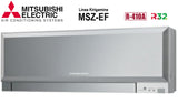 mitsubishi electric unita interna a parete mitsubishi electric inverter serie kirigamine zen 18000 btu msz ef50ves colore silver grigio