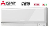 mitsubishi electric unita interna a parete mitsubishi electric inverter serie kirigamine zen 18000 btu msz ef50vew colore white bianco