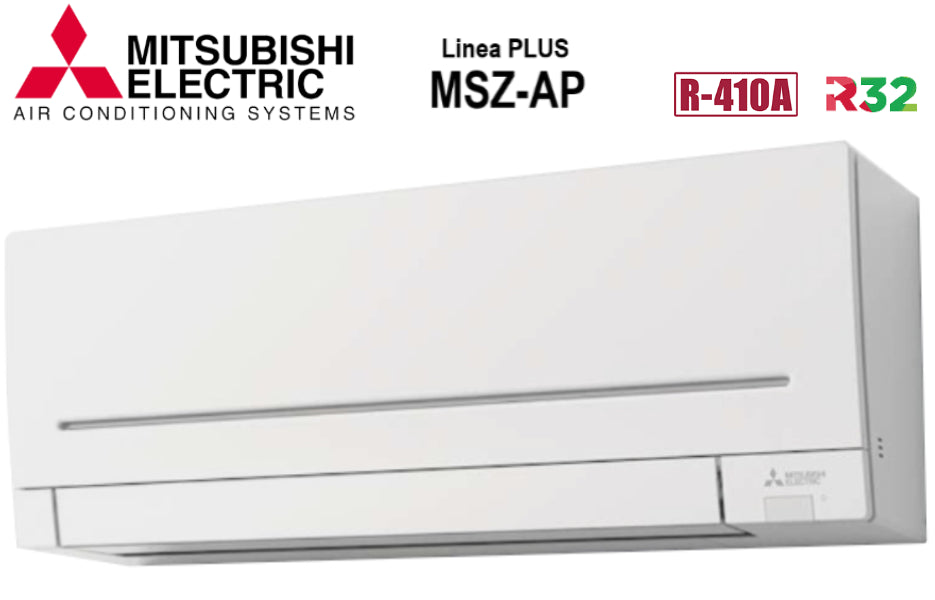 mitsubishi electric unita interna a parete mitsubishi inverter serie ap msz ap25vg 9000 btu r 32r 410