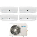 oneclima condizionatore quadri split oneclima pro 12121218 con mlt42x5y24 r 32 wi fi optional