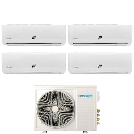 oneclima condizionatore quadri split oneclima pro 9121218 con mlt42x5y24 r 32 wi fi optional