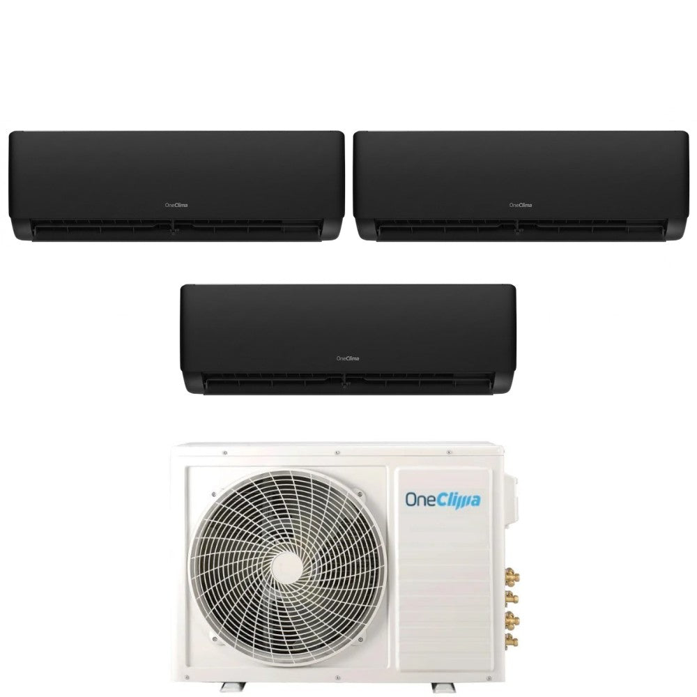 oneclima condizionatore trial split oneclima prime black 91218 con mlt27x3y24 r 32 wi fi integrato