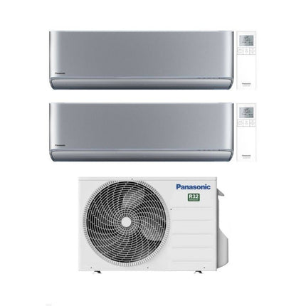 immagine-1-panasonic-climatizzatore-condizionatore-panasonic-dual-split-inverter-serie-etherea-silver-79-con-cu-2z50tbe-r-32-wi-fi-integrato-colore-silver-70009000