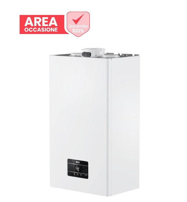 riello area occasioni 2283 caldaia riello start 25 kis low nox a condensazione completa di kit scarico fumi metano 20187404