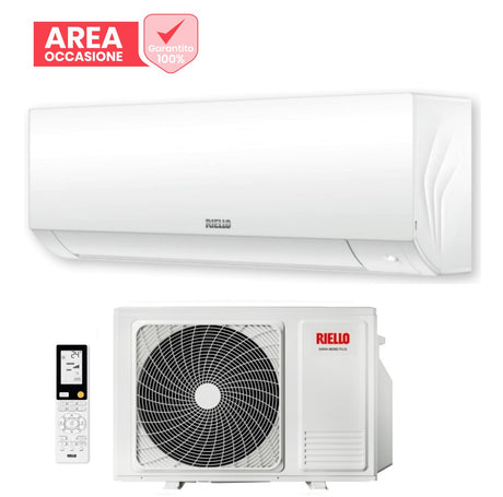 riello area occasioni climatizzatore condizionatore riello inverter serie aaria mono plus i 9000 btu amw 25 pi r 32 wi fi integrato 20211065