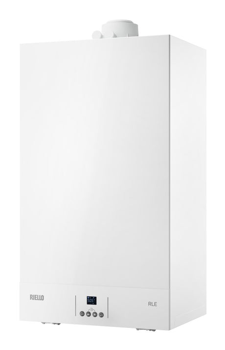 riello caldaia a condensazione riello rle 28 kis metano con kit scarico fumi