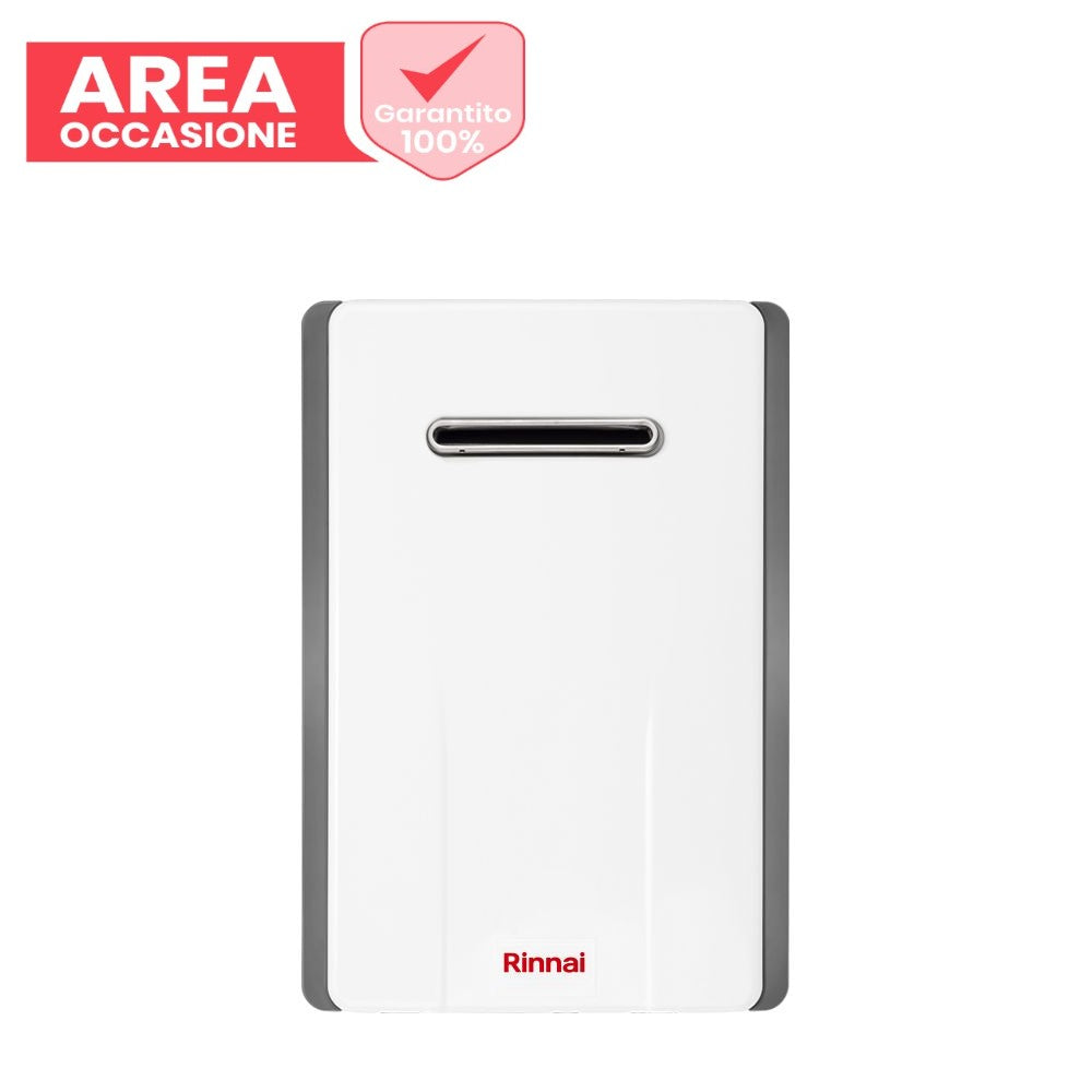 rinnai area occasioni 2765 scaldabagno a gas da esterno rinnai infinity 14e reu a1420w e metano