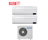 samsung area occasioni climatizzatore condizionatore samsung dual split inverter serie windfree avant 79 btu con aj050txj2kg r 32 wi fi integrato 70009000 novita