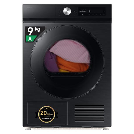 samsung asciugatrice samsung dv90db7845gbu3 wifi 9 kg classe a pompa di calore a85xl60xp60 nero