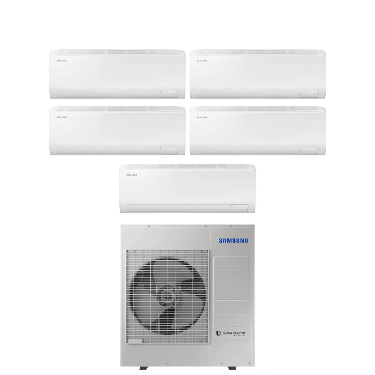 samsung climatizzatore condizionatore samsung penta split inverter serie cebu 77779 con aj100txj5kg r 32 wi fi integrato 70007000700070009000 novita