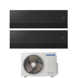 samsung condizionatore dual split samsung premiere black 77 con aj040txj2kg r 32 wi fi integrato