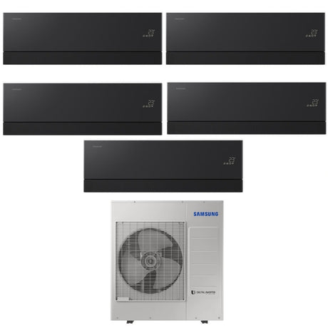 samsung condizionatore penta split samsung premiere black 777712 con aj100txj5kg r 32 wi fi integrato