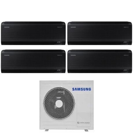 samsung condizionatore quadri split samsung windfree black 991212 con aj080txj4kg r 32 wi fi integrato