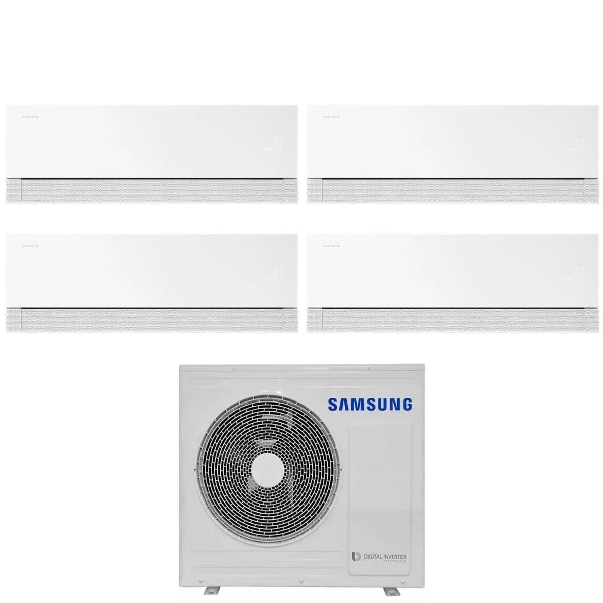 samsung condizionatore quadri split samsung windfree premiere white 77918 con aj080txj4kg r 32 wi fi integrato