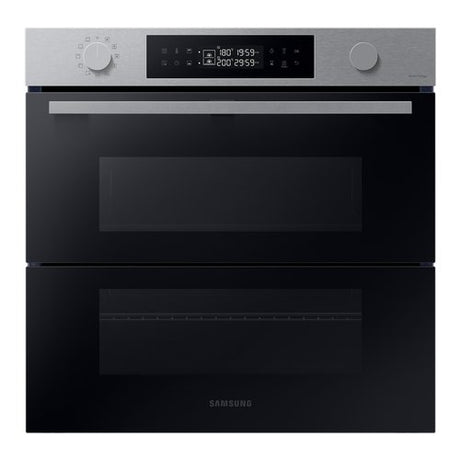 samsung forno combinato a vapore samsung nv7b4540vbs serie 4 dual cook flex 76 litri wi fi classe a a596xl595 xp57 acciaio inox ean 8806094337372