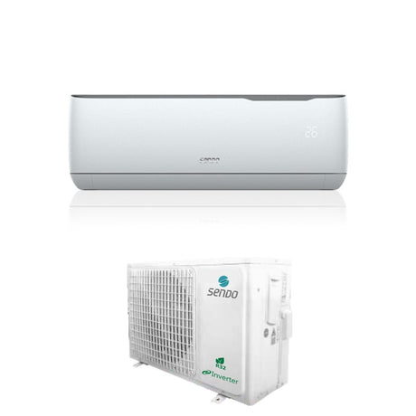 sendo climatizzatore condizionatore sendo inverter serie aeolos 24000 btu snd 24alsi id r 32 wi fi integrato