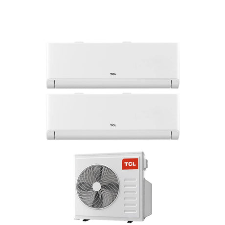 tcl climatizzatore condizionatore tcl dual split inverter serie breezein p5 99 con mt1420 r 32 wi fi integrato 90009000
