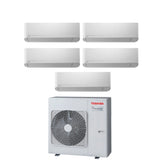 toshiba climatizzatore condizionatore toshiba penta split inverter serie seiya 777710 77779 ras 4m27u2avg e r 32 wi fi optional 700070007000700010000 70007000700070009000