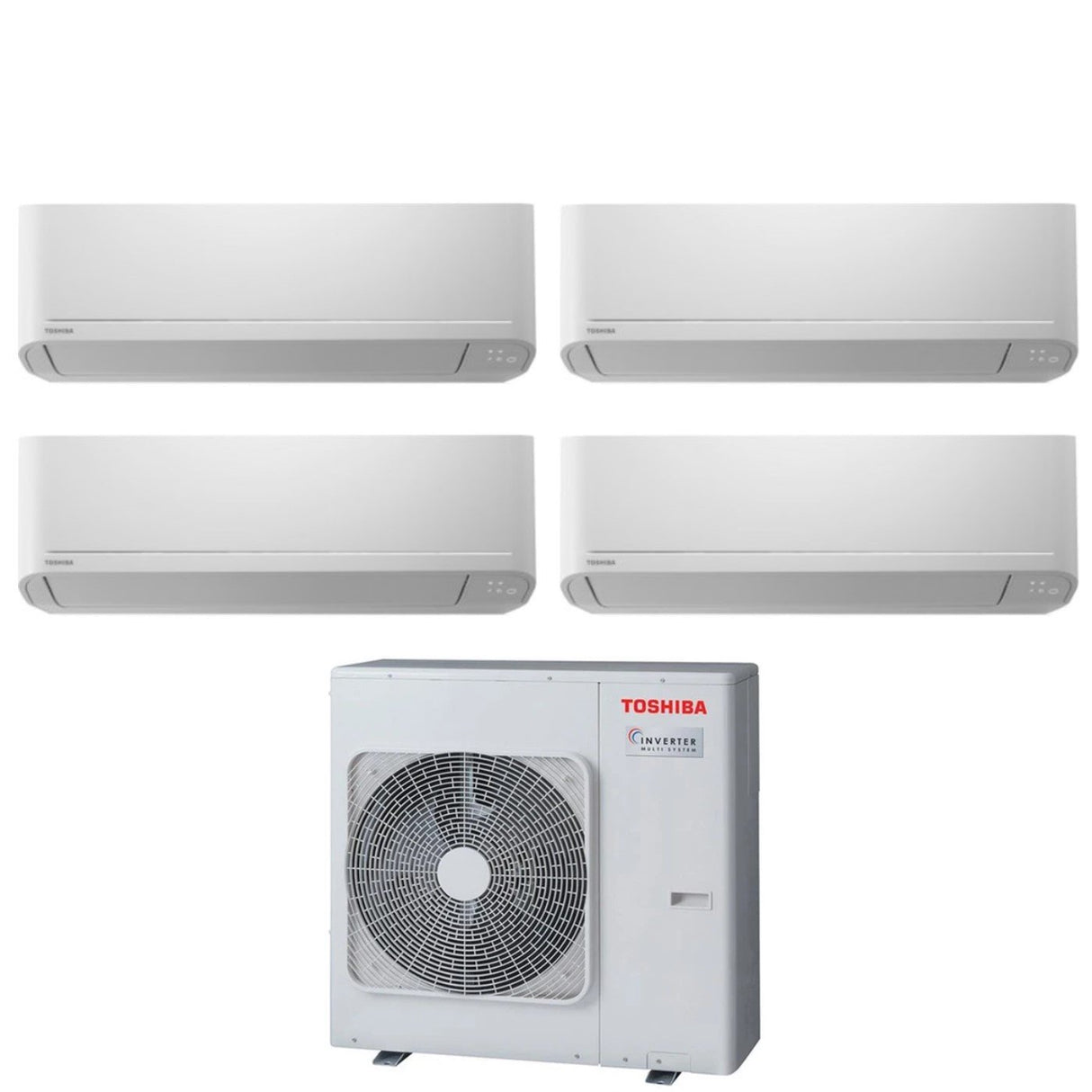 toshiba climatizzatore condizionatore toshiba quadri split inverter serie seiya 7101013 79912 ras 4m27u2avg e r 32 wi fi optional 7000100001000013000 70009000900012000
