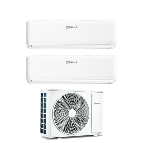 vaillant climatizzatore condizionatore vaillant dual split inverter serie climavair pro 712 con vam1 040a2no r 32 wi fi integrato 700012000
