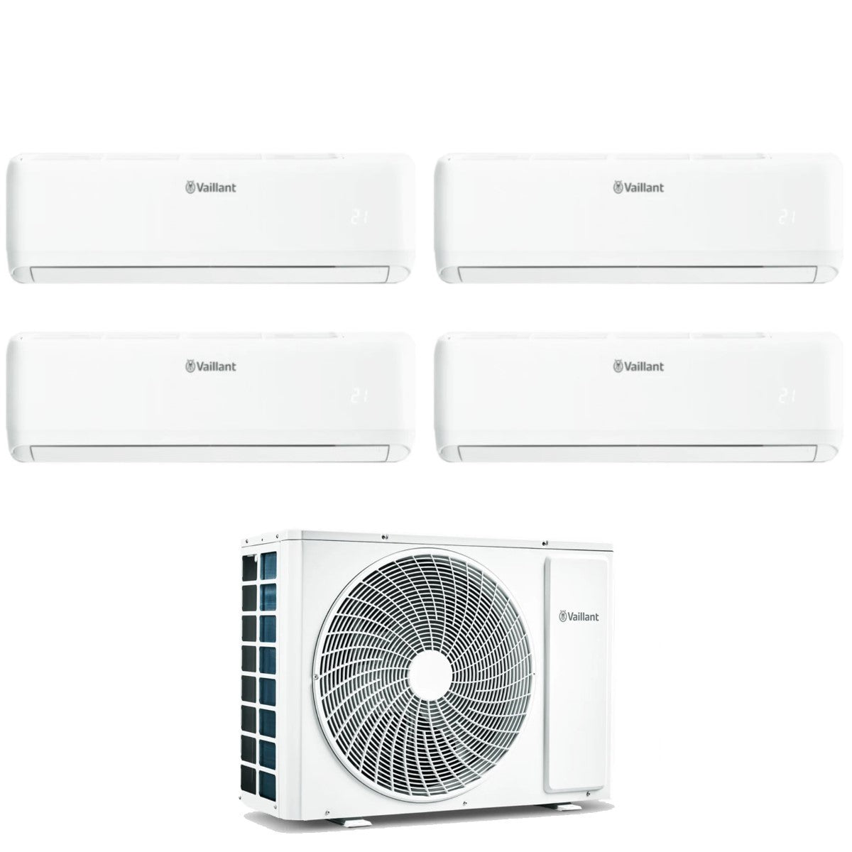 vaillant climatizzatore condizionatore vaillant quadri split inverter serie climavair pro 77918 con vam1 080a4no r 32 wi fi integrato 70007000900018000