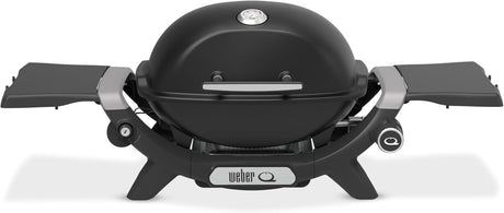 weber barbecue a gas weber q 1200n con ripiani laterale