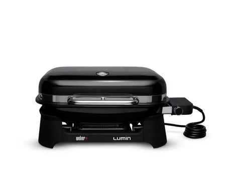 weber barbecue elettrico weber lumin black nero codice 92010953