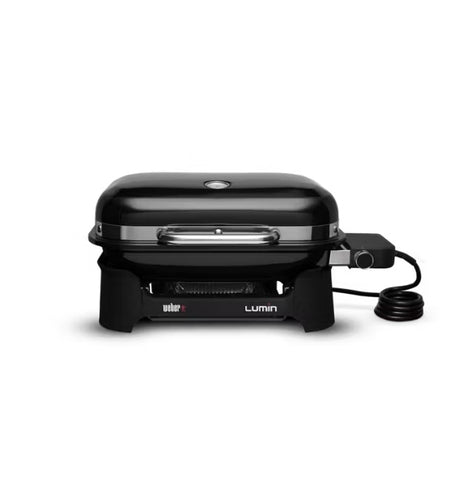 weber barbecue elettrico weber lumin compact black nero codice 91010953