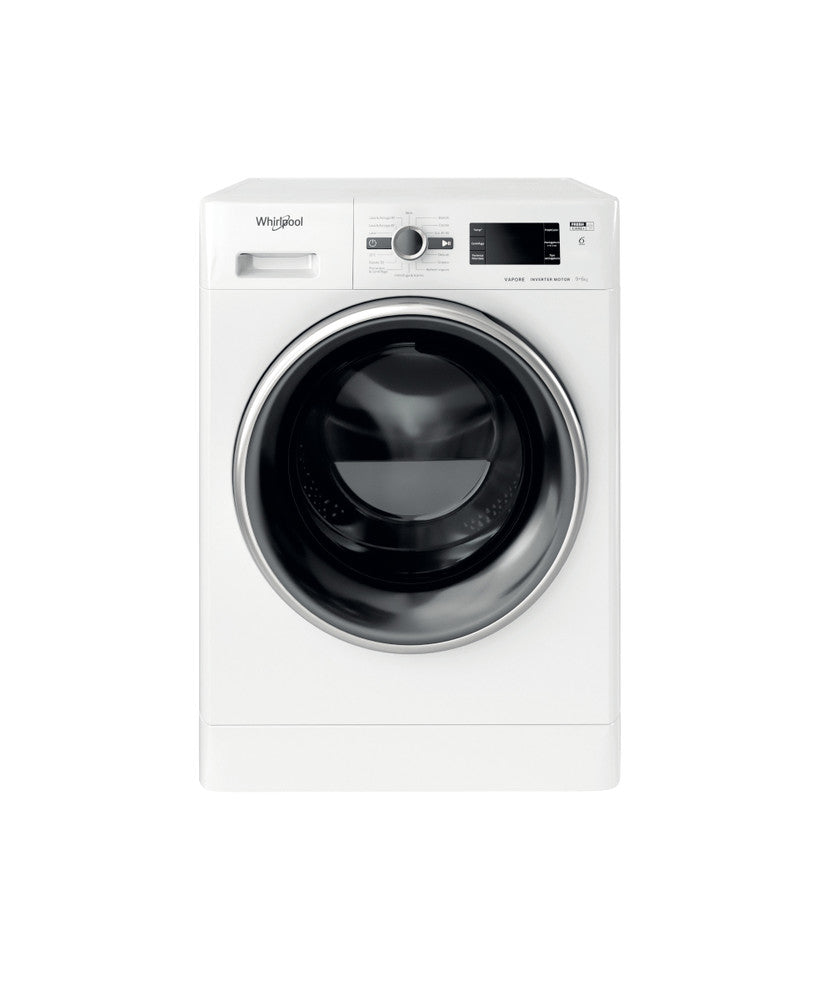 whirlpool lavasciuga a libera installazione whirlpool 9 6 kg fwdg 961483 wbsv it n 1400 giri tecnologia 6 senso steamcare washdry classe d ean 8003437615573